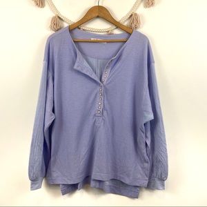 Free People We The Free Henley LILAC SZ S